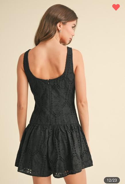EYELET ROMPER