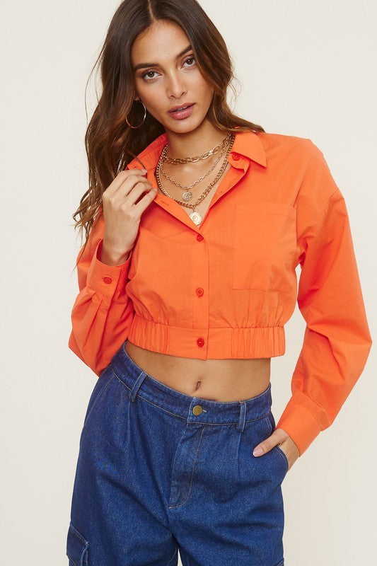 CROPPED SHIRT