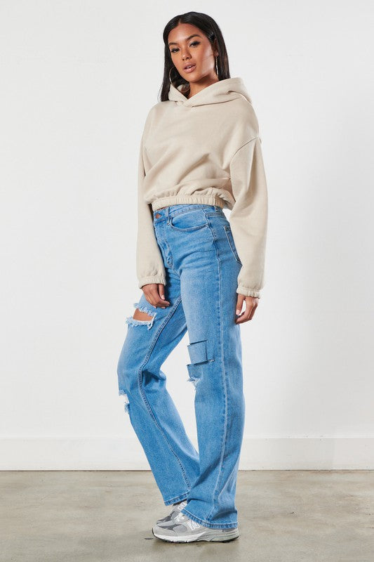 HIGH WAISTED JEANS