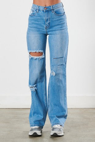 HIGH WAISTED JEANS