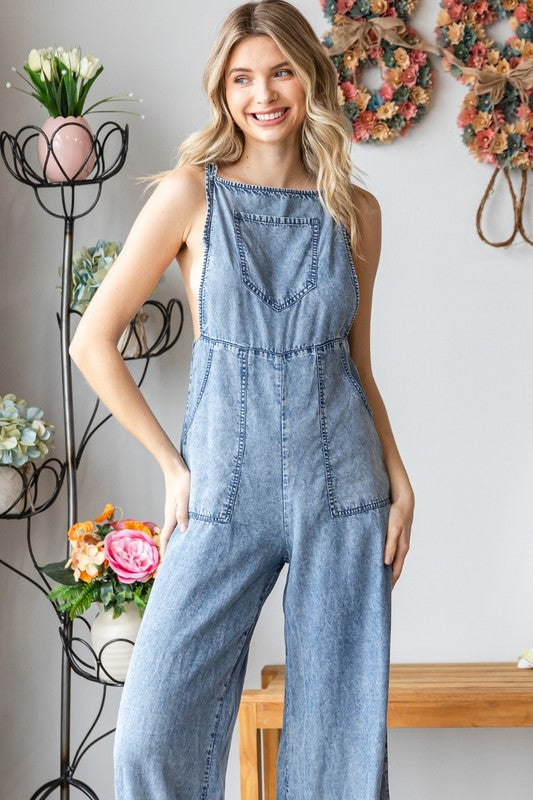 DENIM OVERALL
