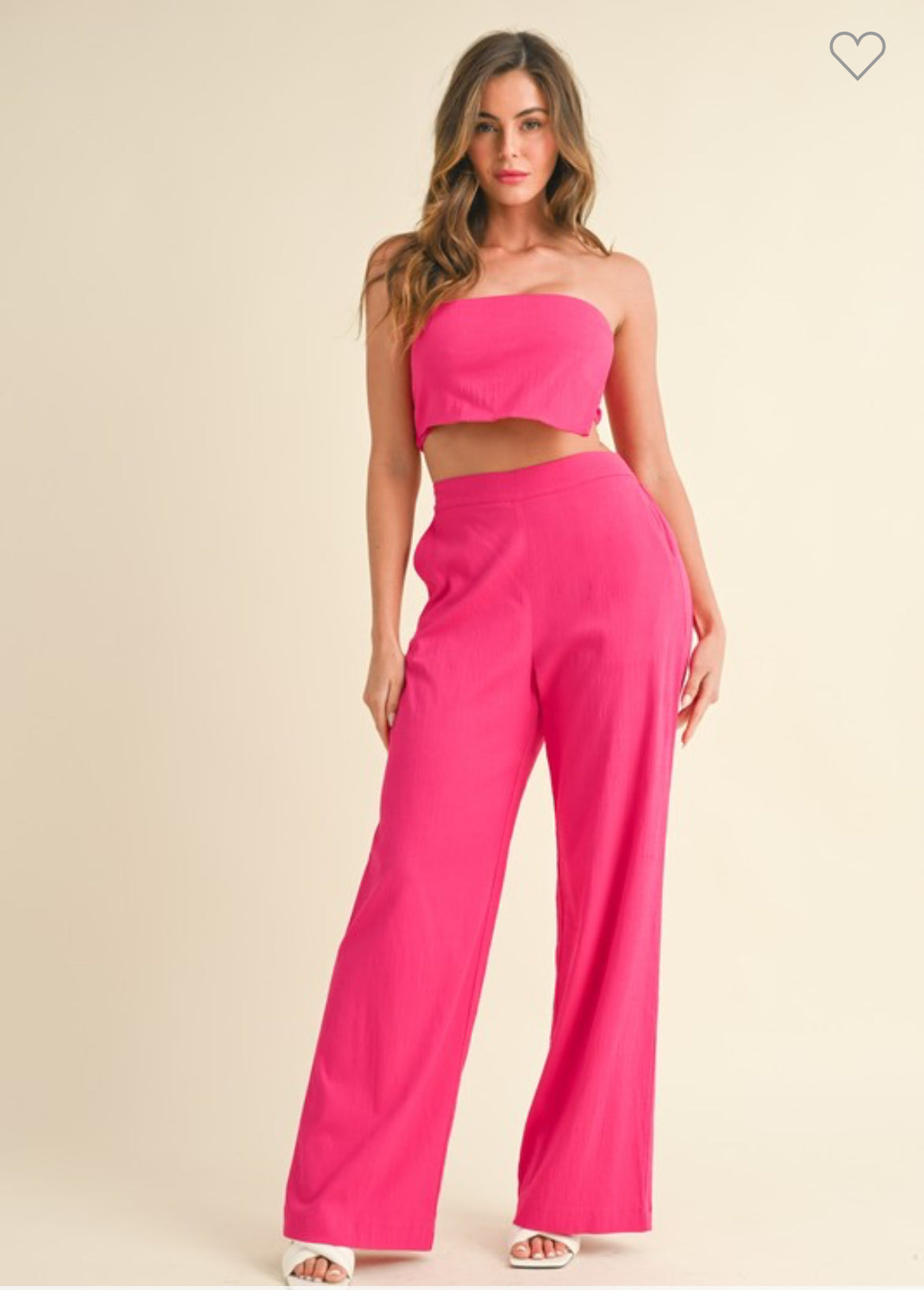ASIMETRIC CROP TOP SET