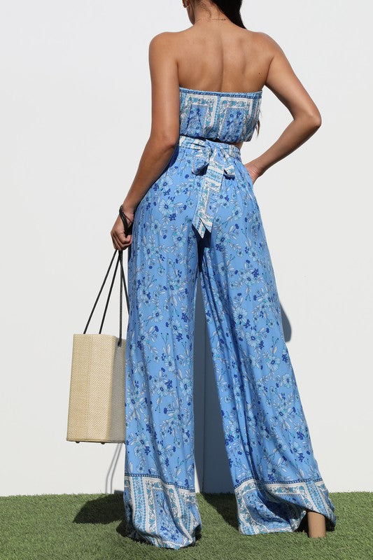 Floral Blue Set