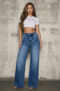 Vibrant Palazzo Jeans